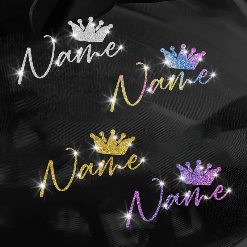 Laptop Accessories Name - 1 adet özel parıltılı taç ve