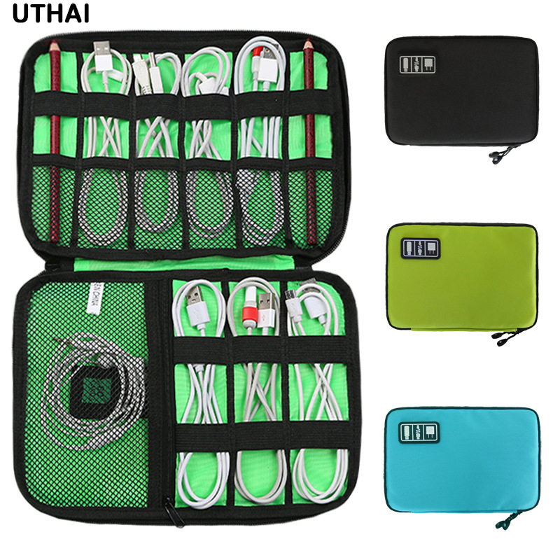Laptop Accessories Kit Bag - UTHAI Dijital saklama çantası USB Veri