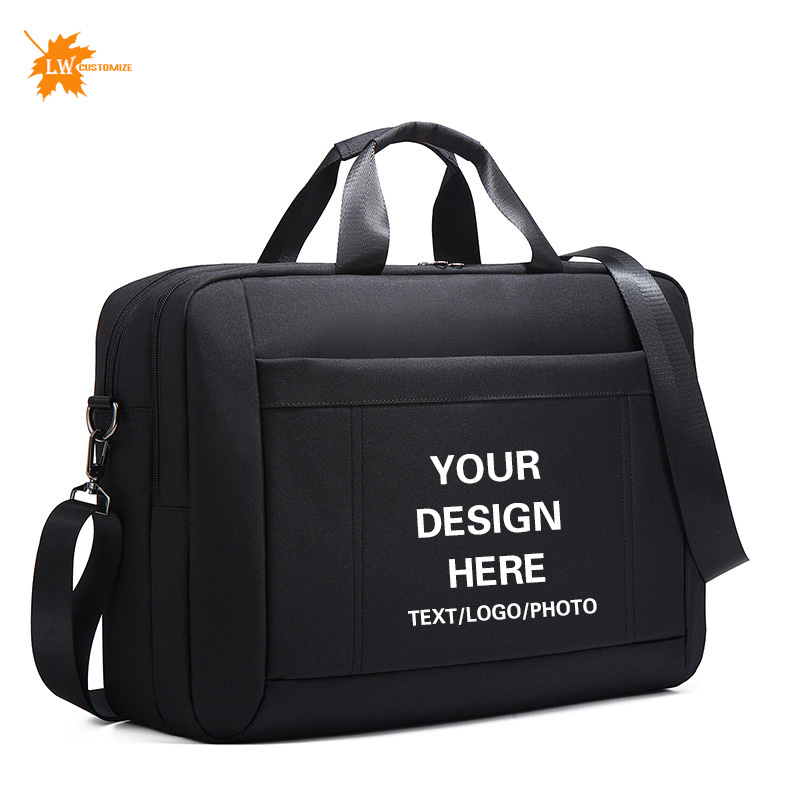 Laptop Accessories Name - Erkek El Çantası Özel Baskılı Logo