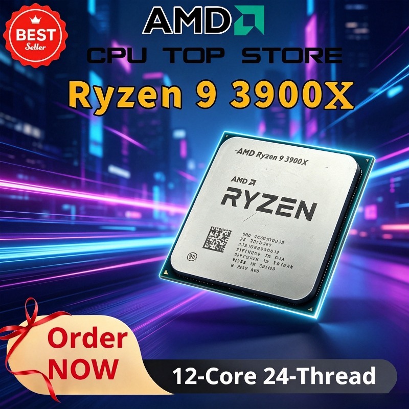 Amd Cpu Ryzen 9 - %100 Yepyeni AMD Ryzen 9 3900X,