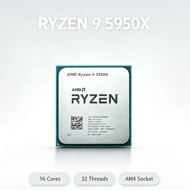 AMD Ryzen 9 5950X Soket AM4 CP - Amd Cpu Ryzen 9 incelemesi ve fiyatı