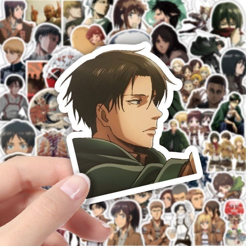 60 adet Titan Anime çıkartmala - Laptop Accessories Diy incelemesi ve fiyatı