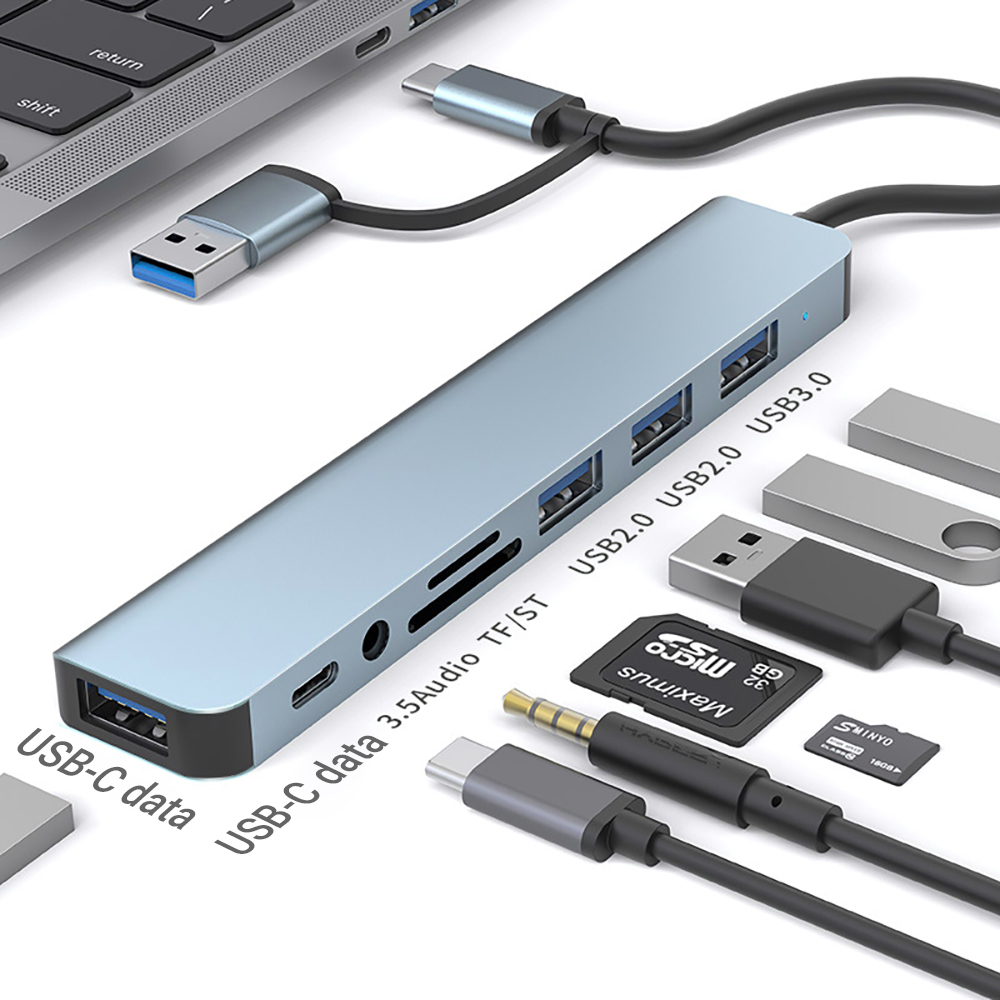 9'u 1 arada Çift Kafalı USB Ba - Laptop Accessories You Need incelemesi ve fiyatı