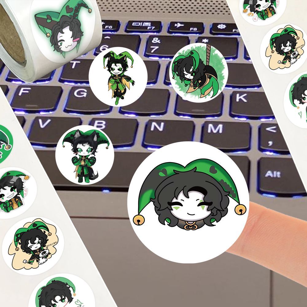 500 Adet/Rulo Anime The Freak  - Laptop Accessories Diy incelemesi ve fiyatı
