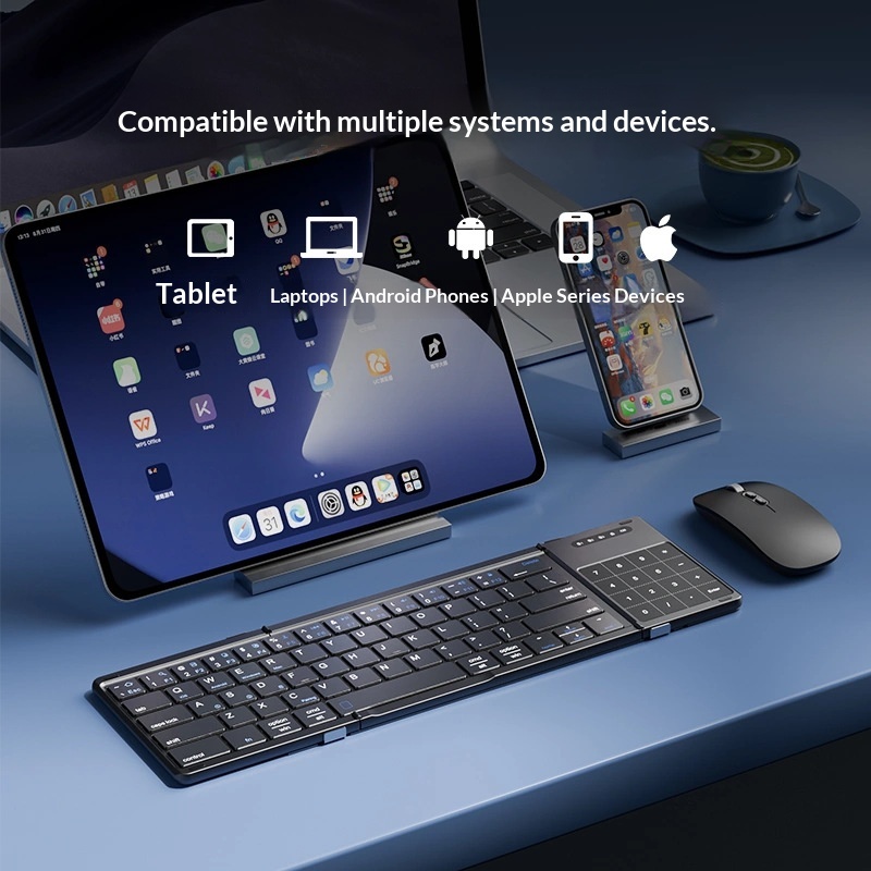 Mengzu Üç Katlı Kablosuz Bluet - Laptop Ergonomic Accessories incelemesi ve fiyatı