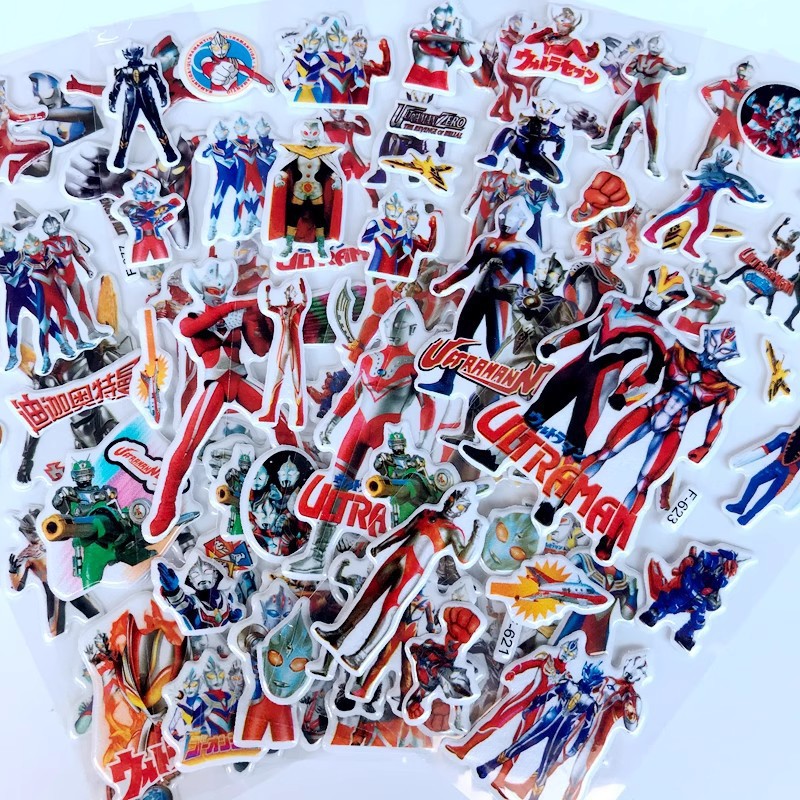 10 adet Karikatür Ultraman 3D  - Laptop Accessories Diy incelemesi ve fiyatı