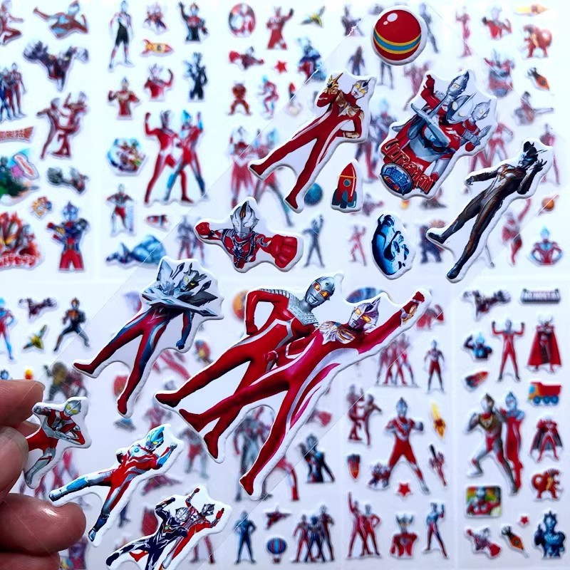 10 adet Karikatür Ultraman 3D  - Laptop Accessories Diy incelemesi ve fiyatı